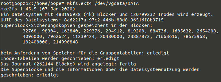 LUKS - Step 3 LUKS - Step 3